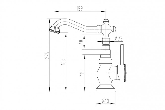 Смеситель MILACIO Pekin 80358718 от магазина ЛесКонПром.ру