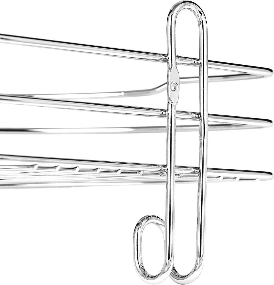 Полка ЧМЗ 501-004-01 угловая, с крючками от магазина ЛесКонПром.ру