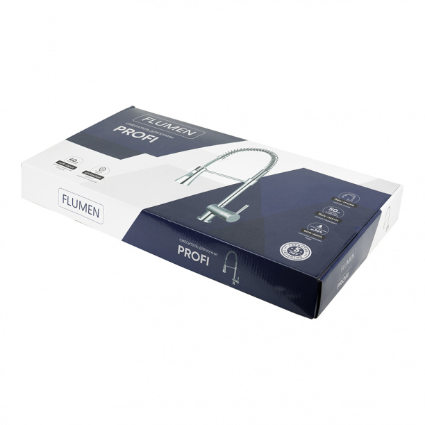 Смеситель для кухни FLUMEN Profi хром от магазина ЛесКонПром.ру