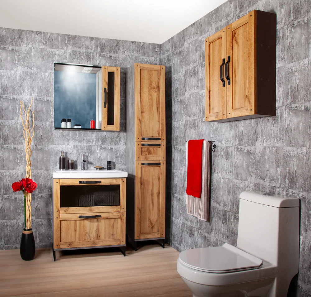 Зеркало Бриклаер Лофт 65 от магазина ЛесКонПром.ру