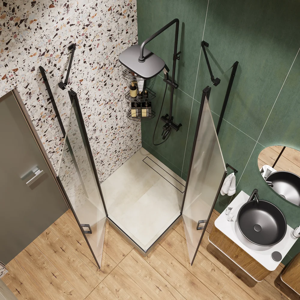 Полка DIWO Смоленск П16162 черный муар от магазина ЛесКонПром.ру