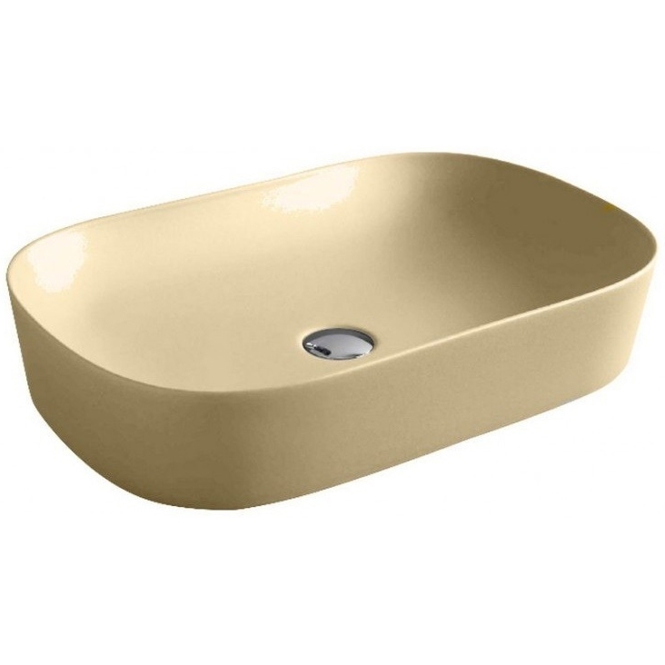 Раковина Artceram Ghost 65 GHL002 12 00 Giallo zinco от магазина ЛесКонПром.ру