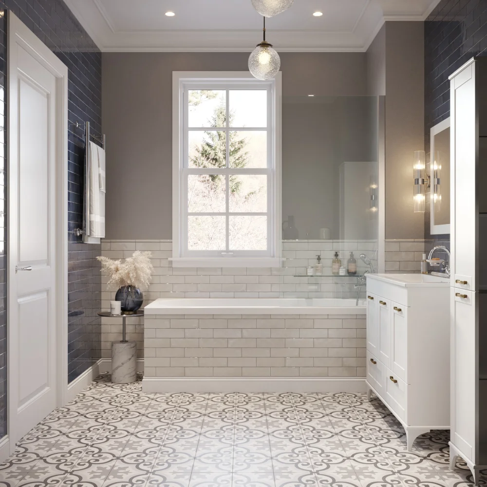 Зеркало Sanflor Ванесса 105, белое от магазина ЛесКонПром.ру