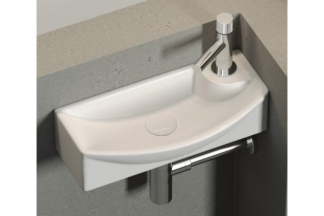 Умывальник подвесной угловой CERAMICA NOVA Element 80551293 от магазина ЛесКонПром.ру