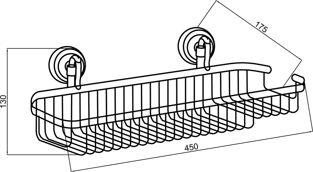 Полка Boheme Medici 10618 от магазина ЛесКонПром.ру
