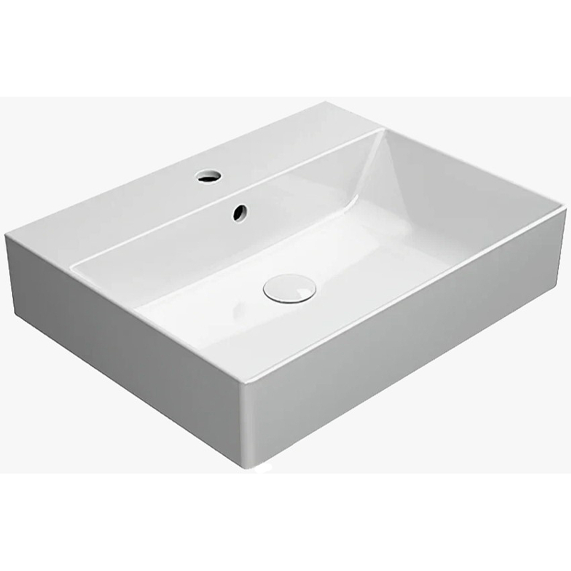 Раковина GSI Kube X 60 9431111 Белая от магазина ЛесКонПром.ру