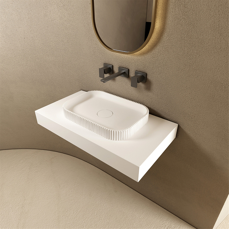 Раковина-чаша Abber Stein 50 AS2602 Белая от магазина ЛесКонПром.ру