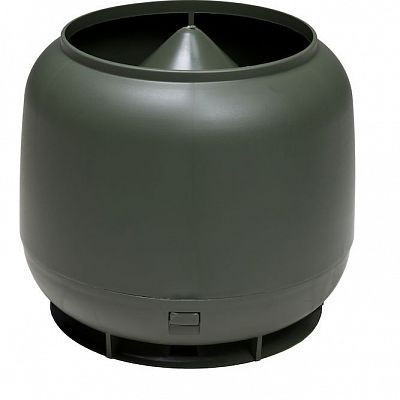 Колпак вентиляционного выхода Vilpe 160, цвет зеленый от магазина ЛесКонПром.ру