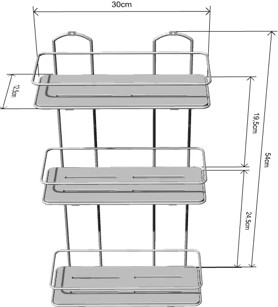 Полка Tekno-tel BK077B от магазина ЛесКонПром.ру
