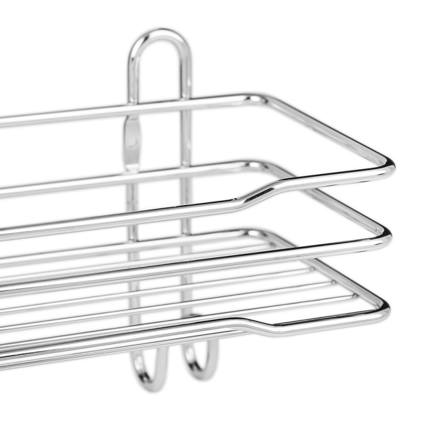 Полка сетчатая ЧМЗ Стамбул 1-ярусная прямая от магазина ЛесКонПром.ру