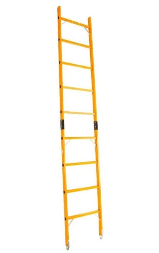 Лестница диэлектрическая приставная;складная ЗЭП ЛСПС-5,0-55 от магазина ЛесКонПром.ру