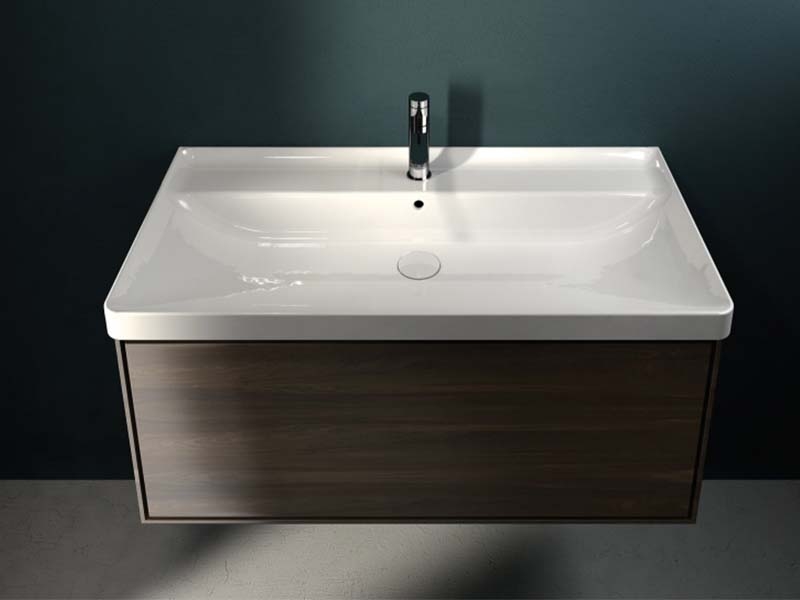 Раковина Hatria Canalgrande 100 Y1EL Белая от магазина ЛесКонПром.ру