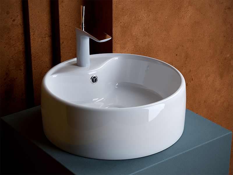 Раковина Ceramica Nova Element 40 CN5027 Белая от магазина ЛесКонПром.ру