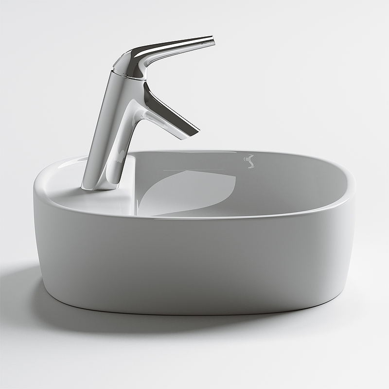 Раковина Ceramica Nova Element 50 CN6036 Белая от магазина ЛесКонПром.ру