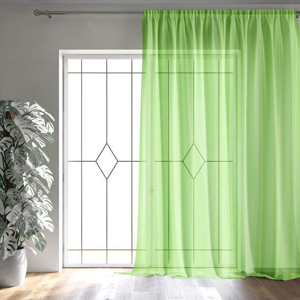 Штора-тюль вуаль 300х280 см розовая от магазина ЛесКонПром.ру