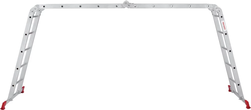 Алюминиевая четырехсекционная лестница-трансформер 340 мм NV2320 НОВАЯ ВЫСОТА 4Х5 арт.2320405 от магазина ЛесКонПром.ру