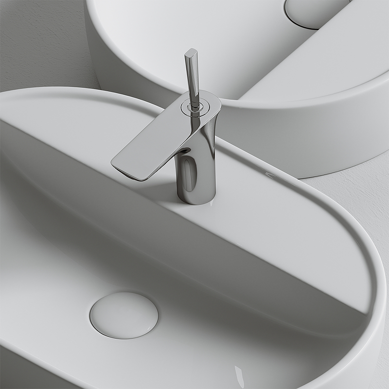 Раковина Ceramica Nova Element 60 CN6035 Белая от магазина ЛесКонПром.ру