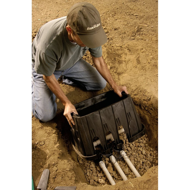 Короб большой Hunter Valve Box POELSAN для клапанов полива 12'' купить ...