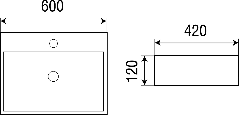 Раковина WeltWasser Elbach 2173 MW 60 10000004641 Белая матовая от магазина ЛесКонПром.ру