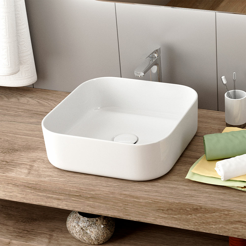 Раковина-чаша Point Меркурий 40 PN43831 Белая от магазина ЛесКонПром.ру