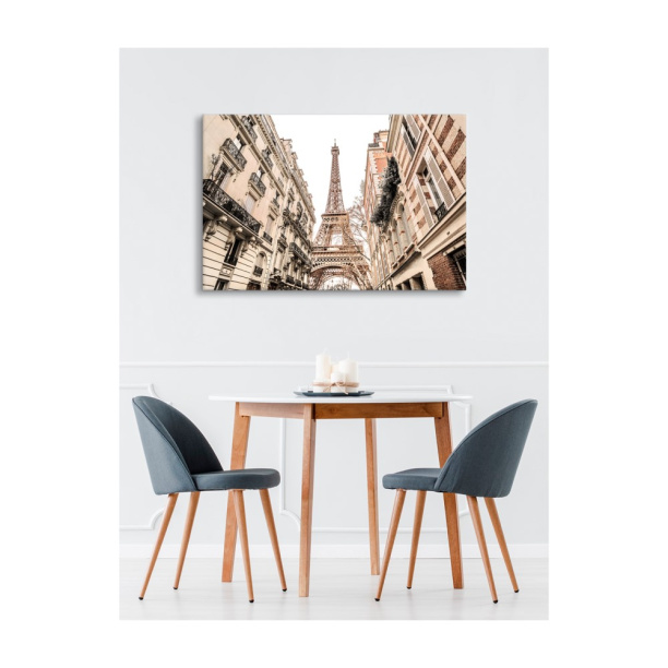 Канвас Парижская улица 60х90 см от магазина ЛесКонПром.ру