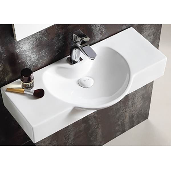 Раковина CeramaLux 70 STR 4280C Белая от магазина ЛесКонПром.ру