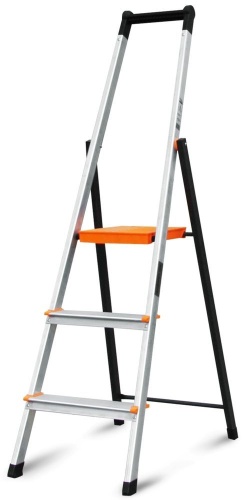 Стремянка алюминиевая Эйфель 3 ступени (арт. Фаворит-103) от магазина ЛесКонПром.ру