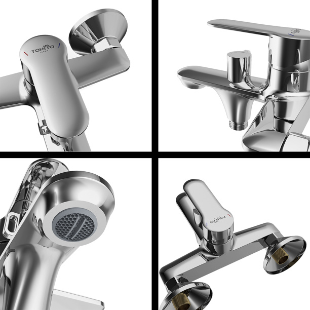 Смеситель для ванны Cersanit Flavis хром от магазина ЛесКонПром.ру