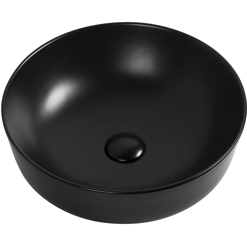 Раковина-чаша Aquanet Луна 42 245827 Черная матовая от магазина ЛесКонПром.ру