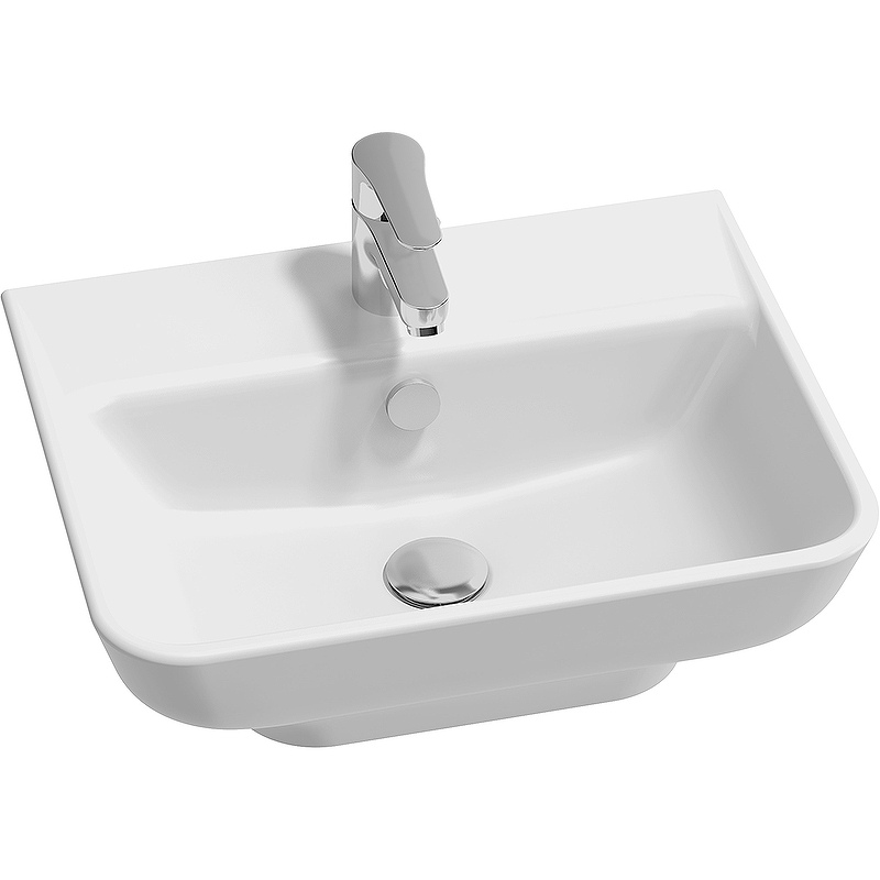 Раковина Jacob Delafon Struktura 50 EGF112-00 Белая от магазина ЛесКонПром.ру