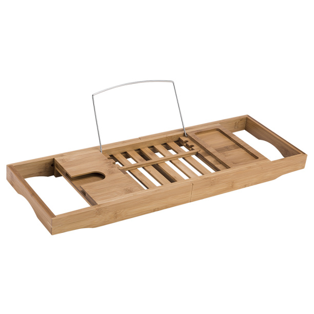 Полка для ванны раздвижная 70-104 см бамбук от магазина ЛесКонПром.ру