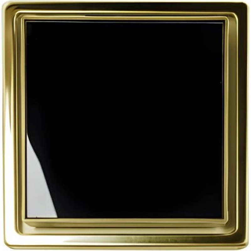 Душевой трап Pestan Confluo Standard 13000152 с решеткой Черный Золото глянец от магазина ЛесКонПром.ру