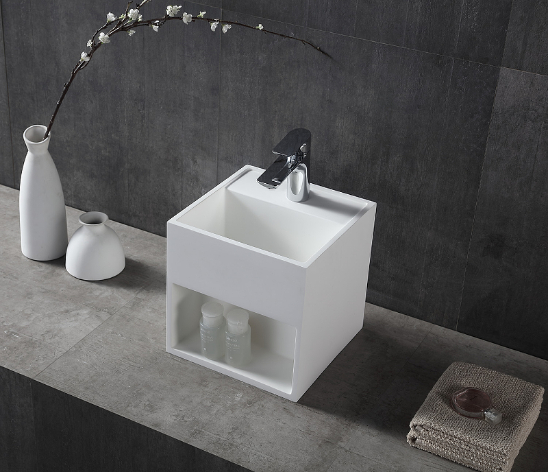 Раковина Abber Stein 30 AS2639 подвесная Белая от магазина ЛесКонПром.ру