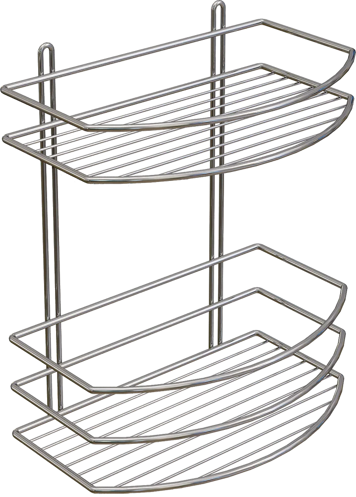 Полка DIWO Смоленск П16077 хром от магазина ЛесКонПром.ру