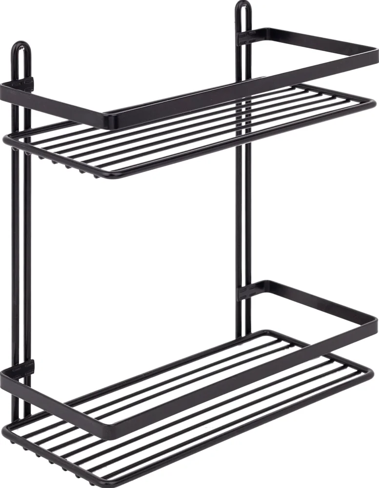 Полка Tekno-tel ES067B чёрная от магазина ЛесКонПром.ру