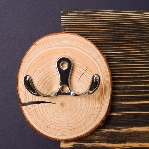 Крючок мебельный KERRON 0010 хром от магазина ЛесКонПром.ру