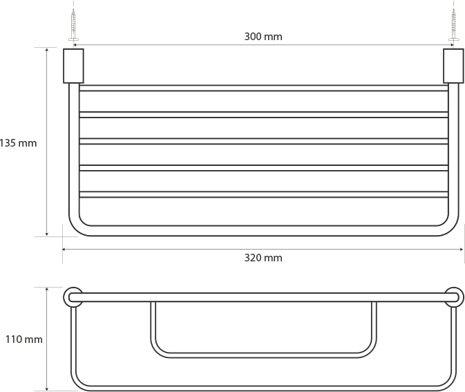 Полка Bemeta Cytro 146208142 для душа от магазина ЛесКонПром.ру