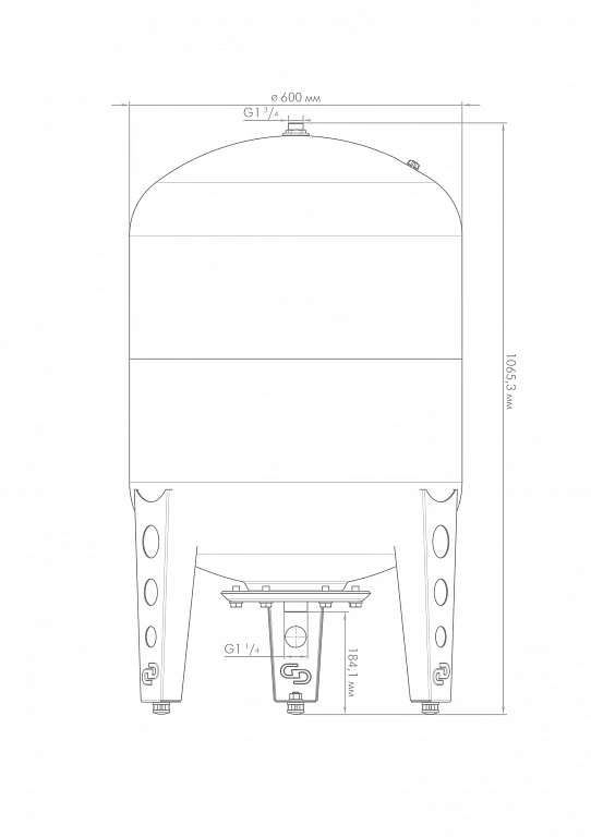 Гидроаккумулятор В 200 в Москве от магазина ЛесКонПром.ру