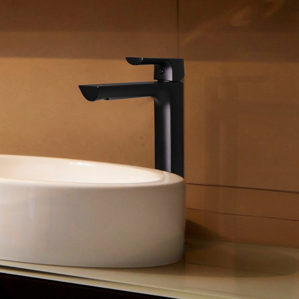 Смеситель для раковины FLUMEN Rhein высокий от магазина ЛесКонПром.ру