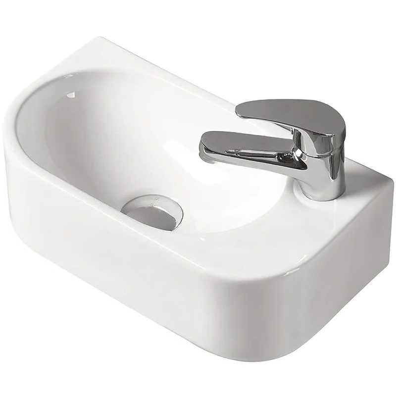 Раковина Melana 40 L MLN-78204L Белая от магазина ЛесКонПром.ру