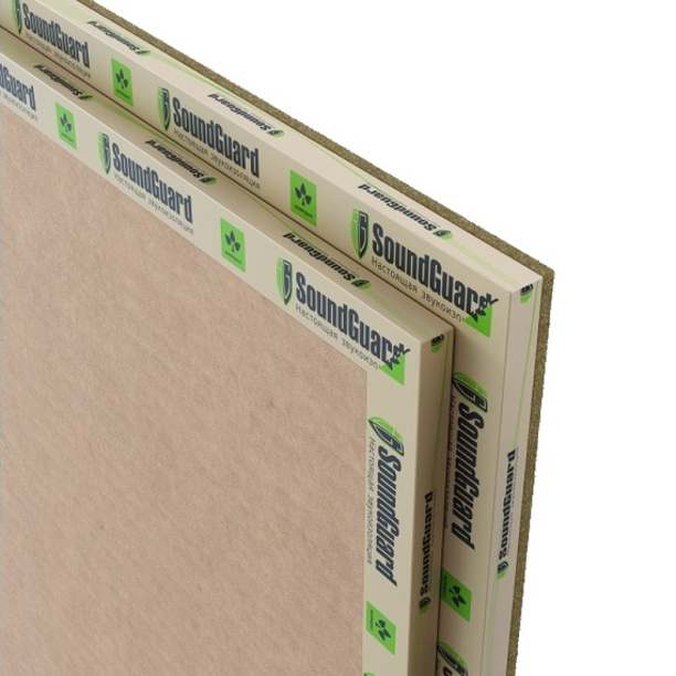 Панель звукоизоляционная SoundGuard ШумоЩит 800х600х18 мм от магазина ЛесКонПром.ру