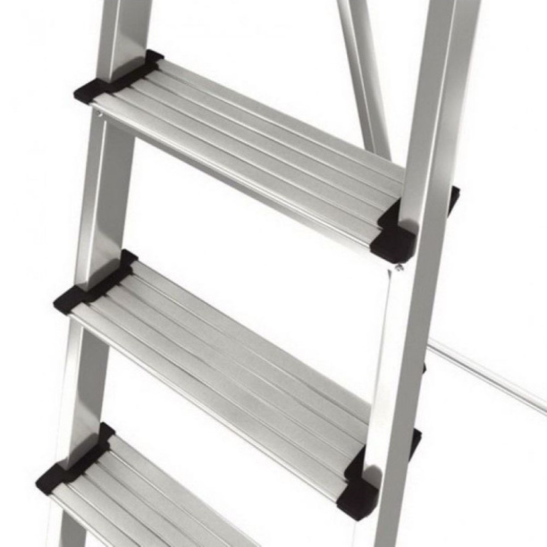 Стремянка Krause SAFETY алюминиевая 5 ступеней от магазина ЛесКонПром.ру