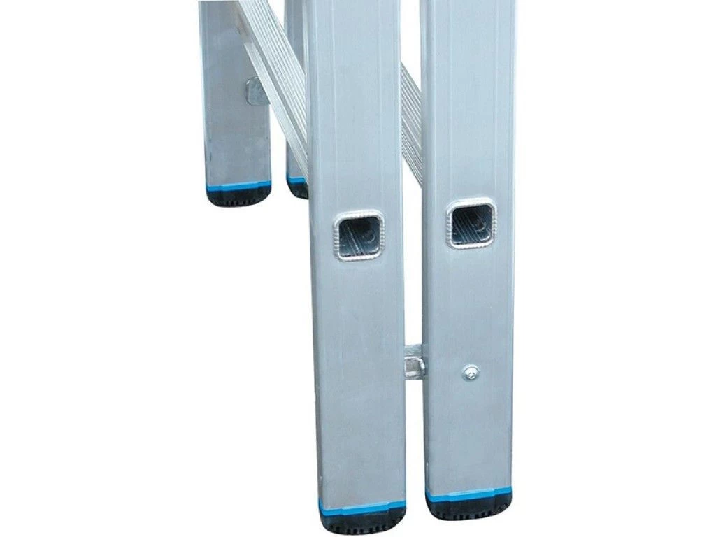 Стремянка алюминиевая двухсторонняя Krause Stabilo 2х12 ступеней (арт. 124944) от магазина ЛесКонПром.ру