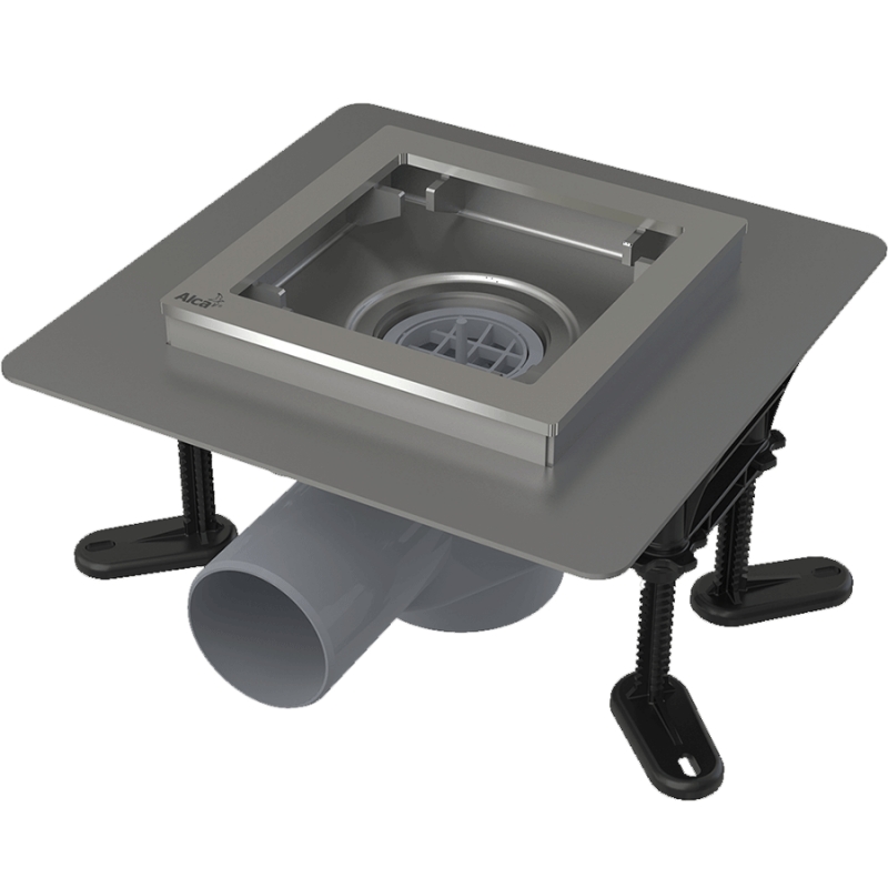 Трап для душа Alcaplast APV130 без решетки от магазина ЛесКонПром.ру