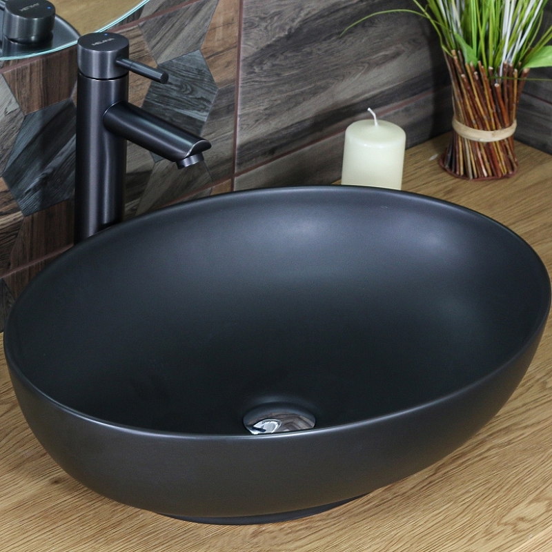 Раковина-чаша Melana 52 MLN-320316MB Черная матовая от магазина ЛесКонПром.ру