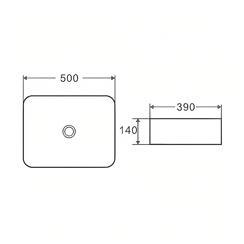 Раковина-чаша D&K Berlin 50 DT1431425 Черная матовая от магазина ЛесКонПром.ру