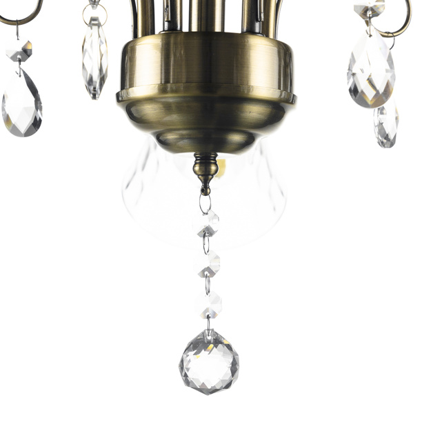 Люстра NEODECO Изабель 5х60 Вт Е27 бронза от магазина ЛесКонПром.ру