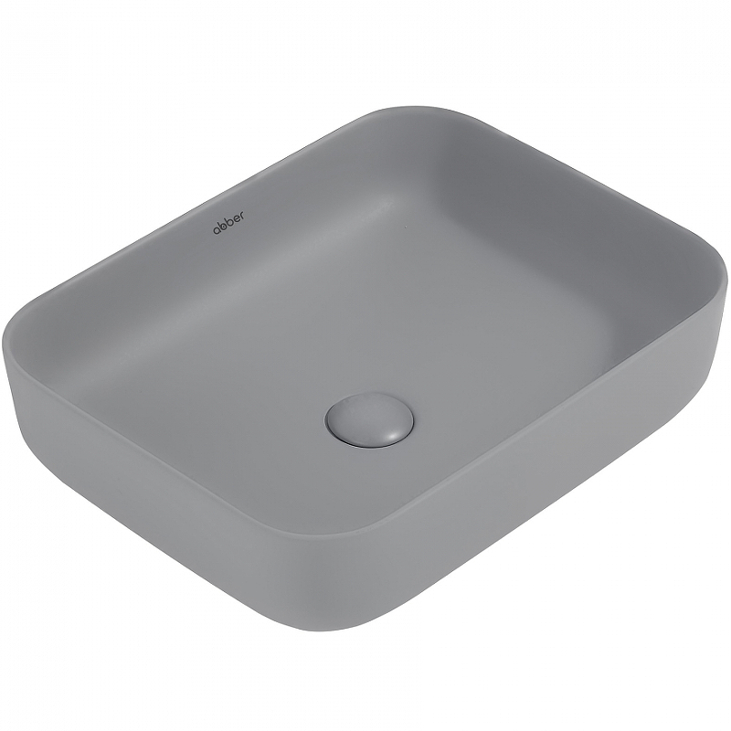 Раковина-чаша Abber Rechteck 50 AC2202MG Серая матовая от магазина ЛесКонПром.ру