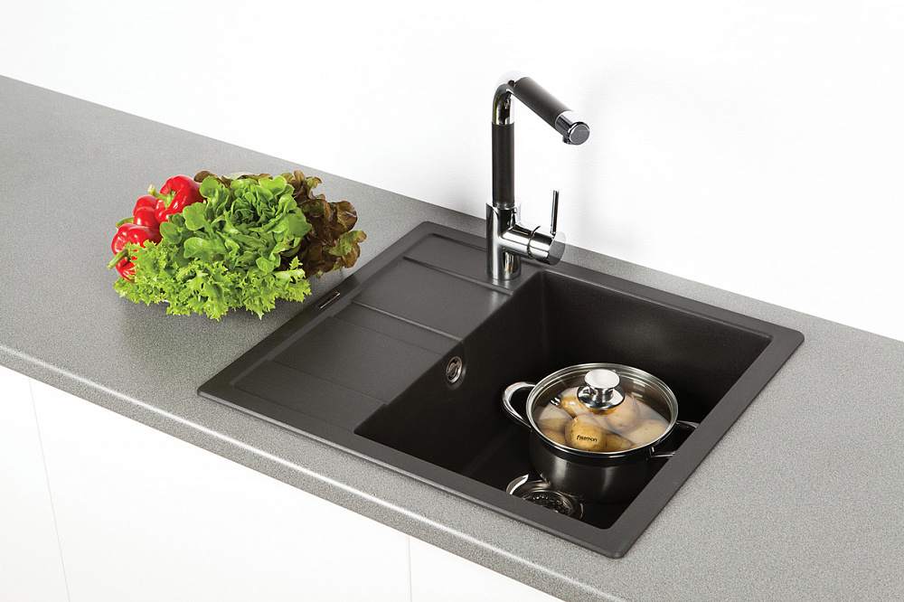 Кухонная мойка OPTIMA 45D CRISTALITE 700786 SCHOCK от магазина ЛесКонПром.ру