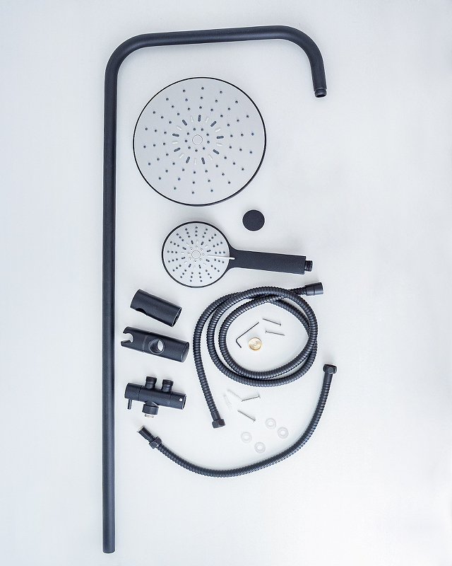 Душевая система Agger Breeze A0193544 Черная от магазина ЛесКонПром.ру